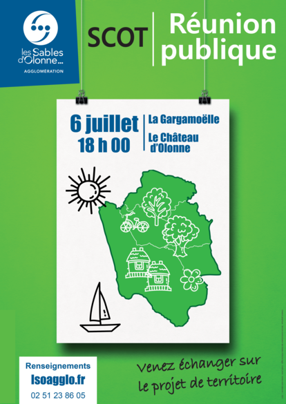 Affiche réunion publique SCOT