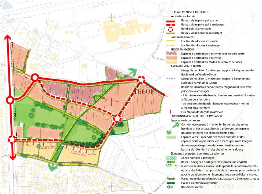 Plan Des Sables D Olonne Par Quartier