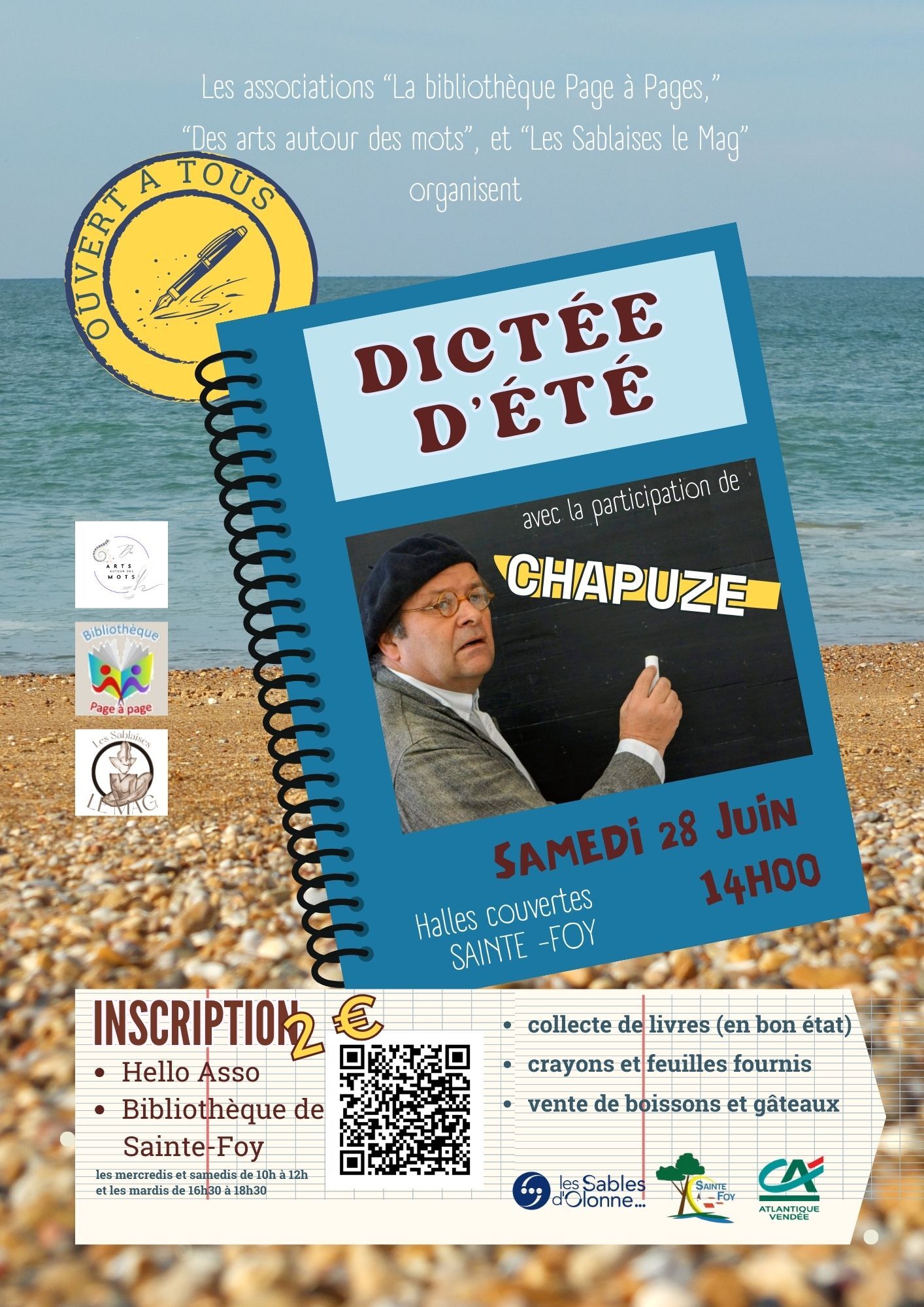 AFFICHE-DICTEE-D-ETE-SOLIDAIRE-SAINTE-FOY