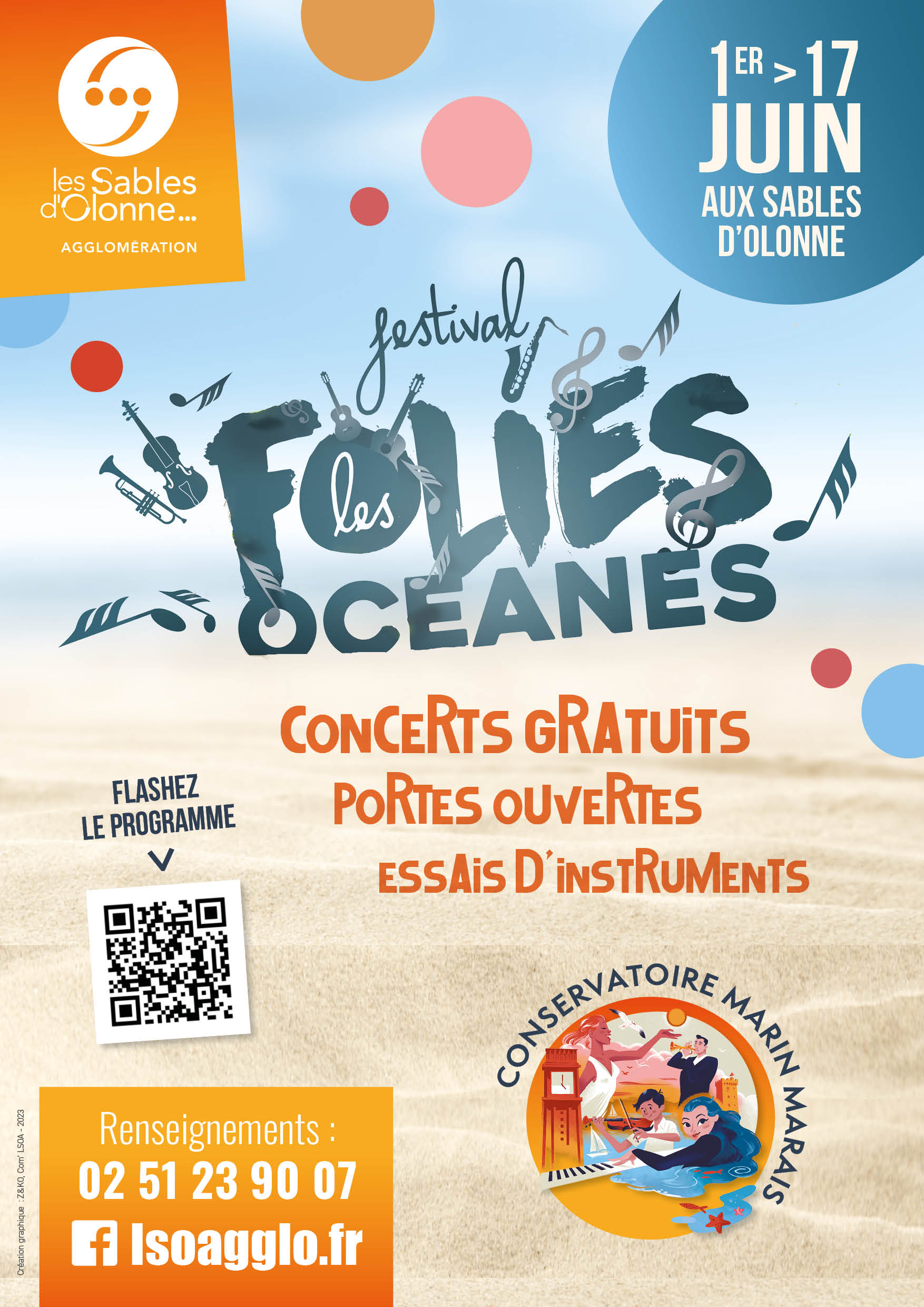 Affiche Folies Océanes 2023