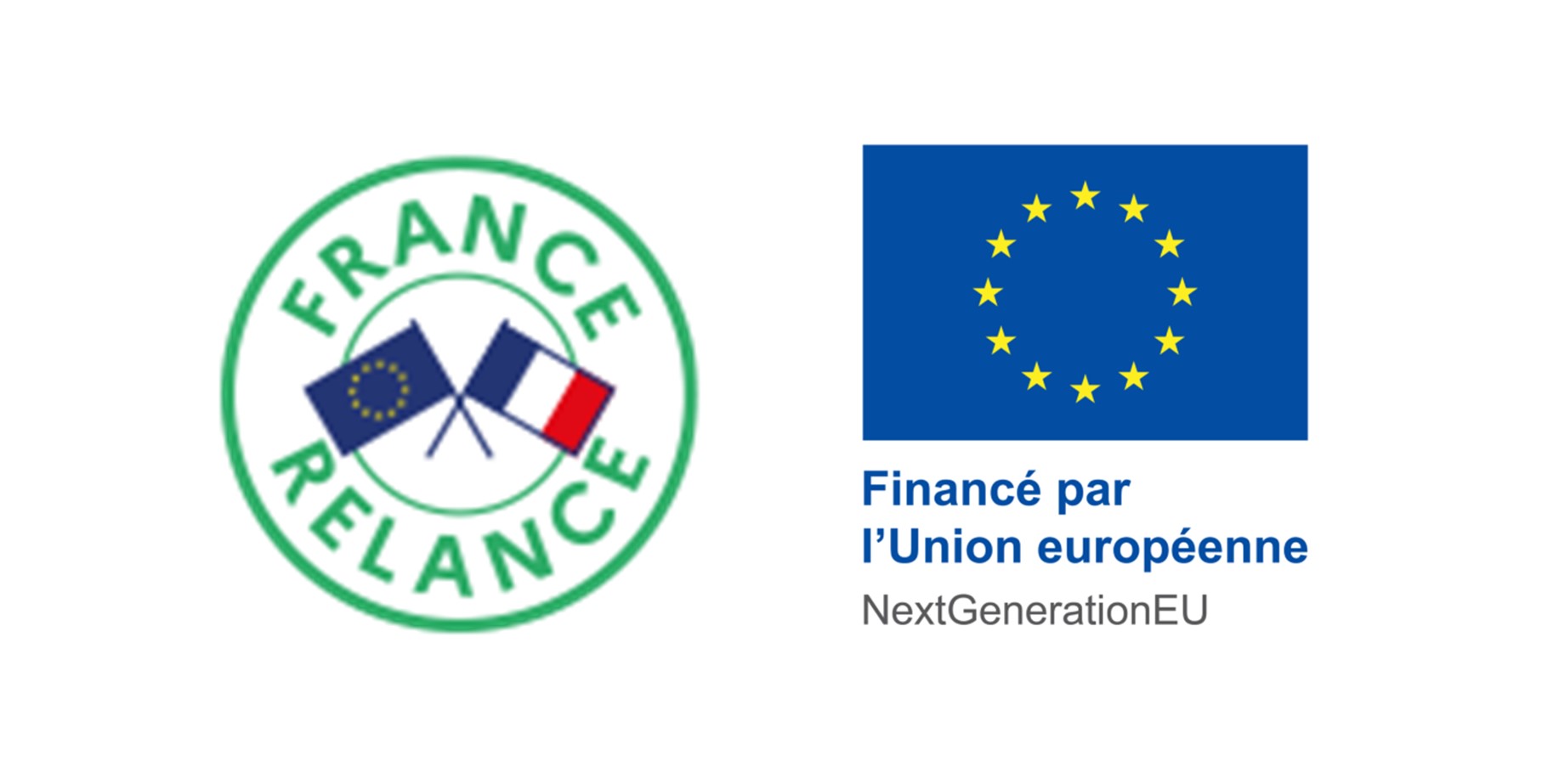 Bloc logos France Relance et UE
