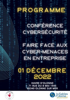 Conférence cybersécurité 011222