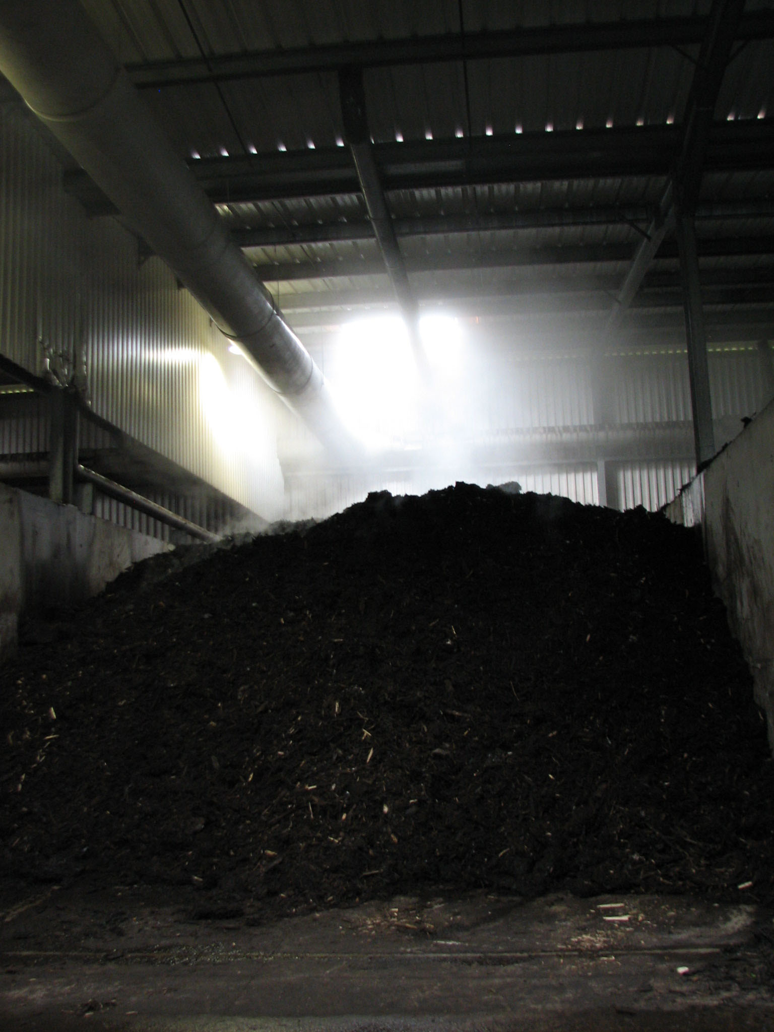 Phase maturation compost